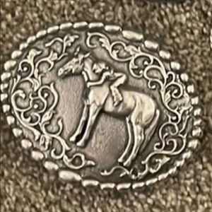 Precious belt buckle